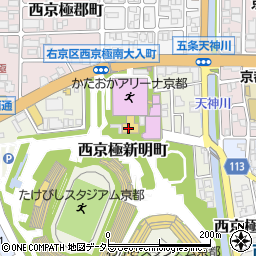 京都市体育協会（公益財団法人）周辺の地図