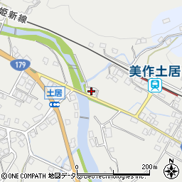岡山県美作市土居2998周辺の地図