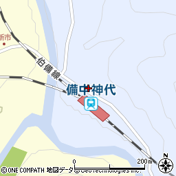 岡山県新見市西方3896周辺の地図