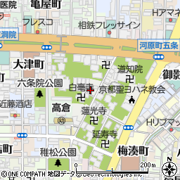 ロフトワーク京都周辺の地図