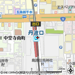 京果京都青果合同株式会社　調査室周辺の地図