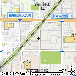 京都府京都市右京区西京極畔勝町4-11周辺の地図