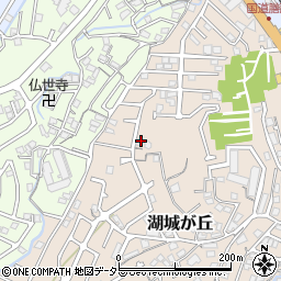 滋賀県大津市湖城が丘35-1周辺の地図