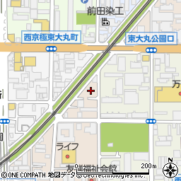 京都府京都市右京区西京極畔勝町4-8周辺の地図