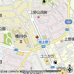 京都市桂川児童館周辺の地図