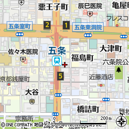 株式会社ドッドウエルビー・エム・エス京都支店周辺の地図