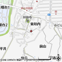 京都府亀岡市篠町森東垣内33周辺の地図