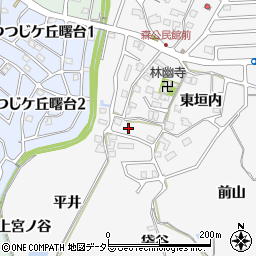 京都府亀岡市篠町森上垣内46周辺の地図
