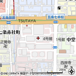 ディリパ京都周辺の地図