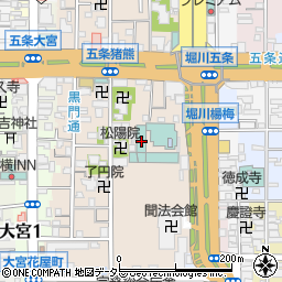 京都府京都市下京区柿本町600-2周辺の地図