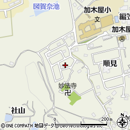 愛知県東海市加木屋町雉子野周辺の地図
