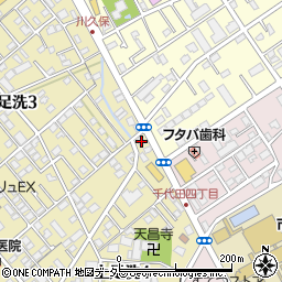 ＴＯＫＡＩモバイルショップ唐瀬街道店周辺の地図