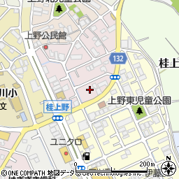 京都府京都市西京区桂上野中町200周辺の地図