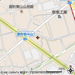 セブンイレブン安城里町壱斗山店周辺の地図