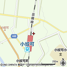 広島県庄原市東城町小奴可2567-5周辺の地図