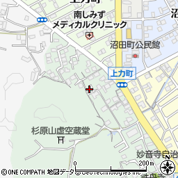 静岡県静岡市清水区村松2269-4周辺の地図
