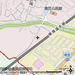 滋賀県草津市南笠町1428周辺の地図