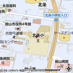 館山市立　北条学童クラブ周辺の地図