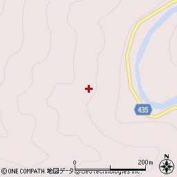 愛知県新城市塩瀬カワラノアテ周辺の地図