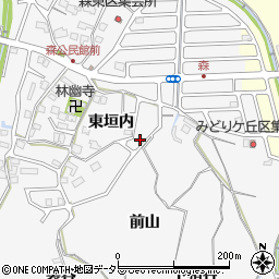 京都府亀岡市篠町森東垣内55-5周辺の地図