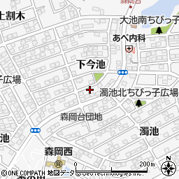 愛知県知多郡東浦町森岡下今池1-71周辺の地図