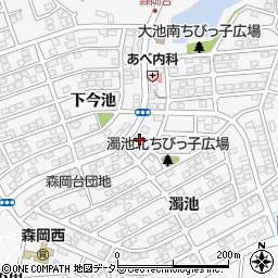 愛知県知多郡東浦町森岡下今池1-103周辺の地図