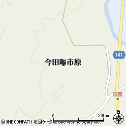 兵庫県丹波篠山市今田町市原周辺の地図