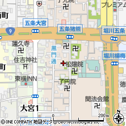 京都府京都市下京区柿本町699-9周辺の地図