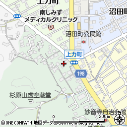 静岡県静岡市清水区村松2267周辺の地図