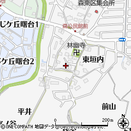 京都府亀岡市篠町森上垣内52-3周辺の地図