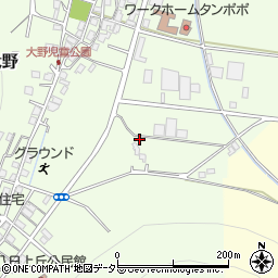 兵庫県西脇市大野145周辺の地図
