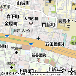岡田暁山商店周辺の地図