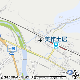 岡山県美作市土居2991周辺の地図