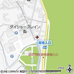 静岡県静岡市葵区慈悲尾2周辺の地図