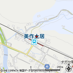 岡山県美作市土居3024周辺の地図