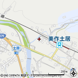 岡山県美作市土居2996周辺の地図