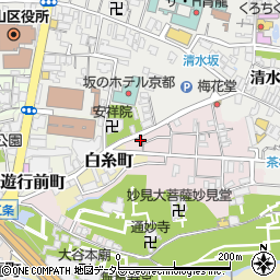 京都観光物産株式会社周辺の地図