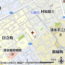 日立町2-23 鈴木邸☆akippa駐車場周辺の地図