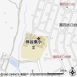 甲賀市立伴谷東小学校周辺の地図
