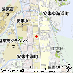 京都府京都市山科区安朱馬場ノ西町26-5周辺の地図