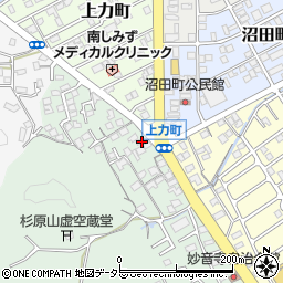 静岡県静岡市清水区村松2264-3周辺の地図
