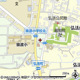 中日新聞知立南部専売所周辺の地図