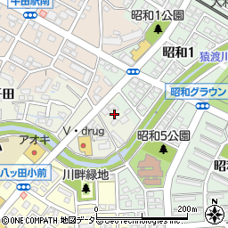 愛知県知立市牛田町芋堀周辺の地図