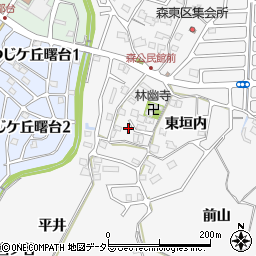 京都府亀岡市篠町森上垣内49周辺の地図