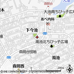 愛知県知多郡東浦町森岡下今池1-78周辺の地図