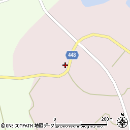 広島県庄原市東城町加谷707周辺の地図