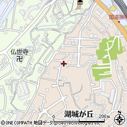 滋賀県大津市湖城が丘35-15周辺の地図