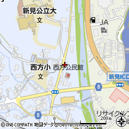 岡山県新見市西方1274周辺の地図