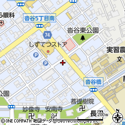 株式会社横浜ユーポス　静岡支店周辺の地図