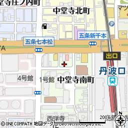 京都府京都市下京区中堂寺南町63周辺の地図